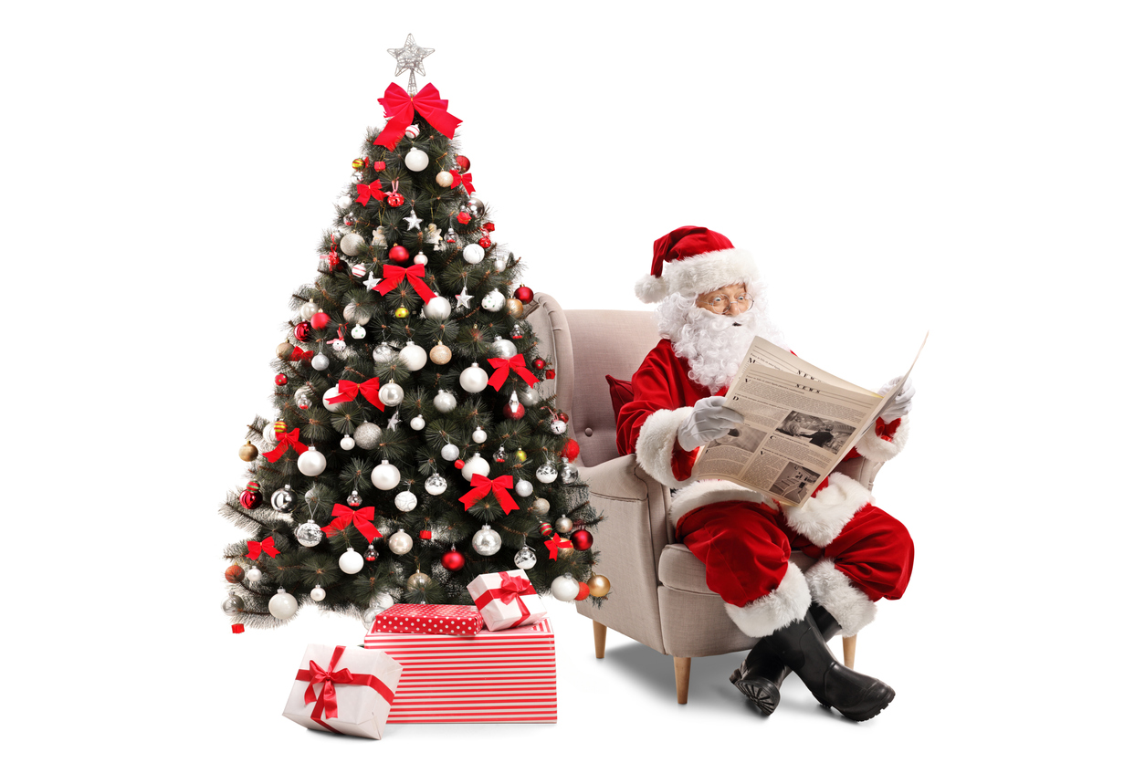 Weihnachtsgrüße für Zeitungszusteller / Zeitungsausträger