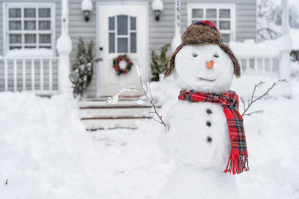 Weihnachtsgedichte im Schnee